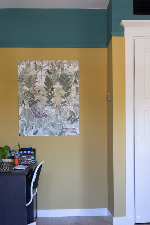 Styling22-tienerkamer-bureau-interieuradvies-slaapkamer-kleurrijk-Painting-the-past-Apeldoorn-348